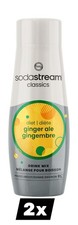 2 x Sodastream Classic Ginger