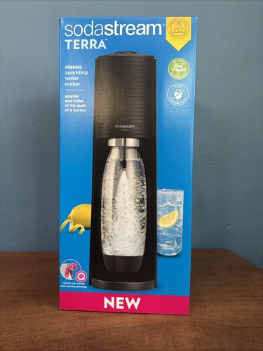 New black sodastream terra - black,