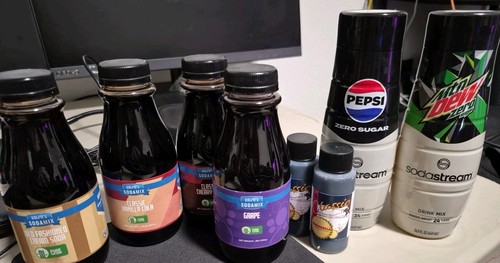 Sodastream drink mix - sodastream, mix.